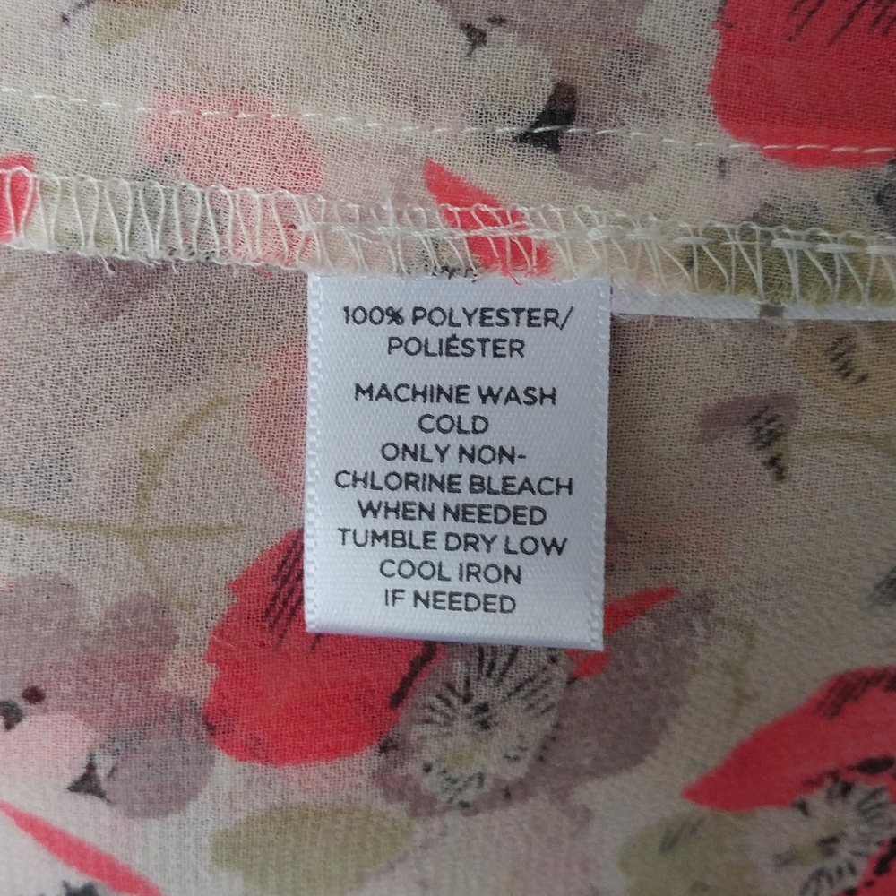 LOFT Spring Poppy Shirt - Picture 6 of 6